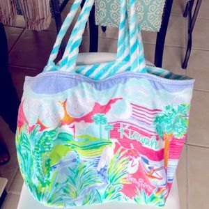 Lily Pulitzer Kiawah Destination beach tote